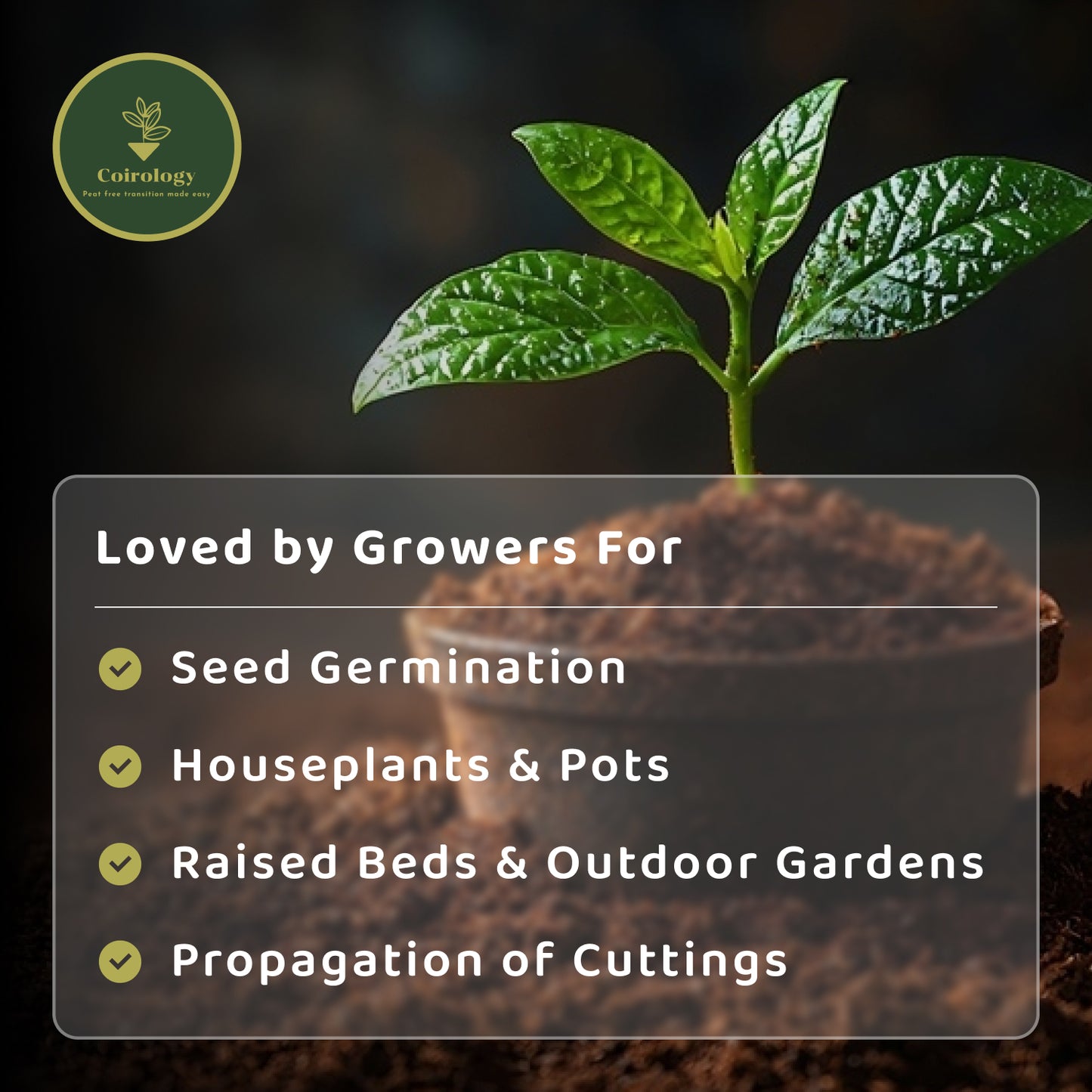 COCO COIR BLOCK 5KG - 90 Units
