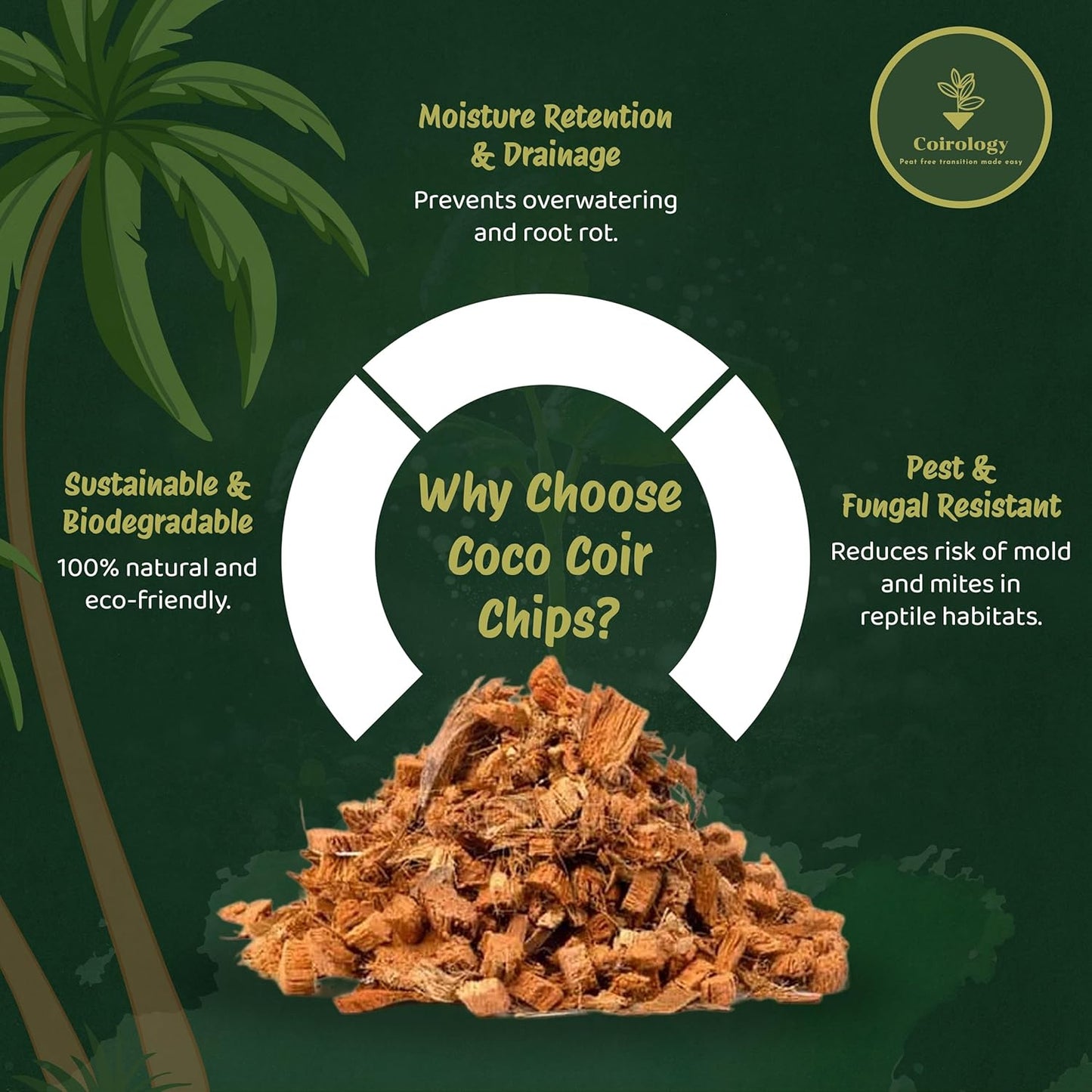 COCO COIR CHIPS 650g / 9L