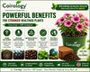 All Purpose Compost Block 5kg - Compressed Coco Coir Peat-Free Potting Soil Feeds for 6 Months, Controlled Release Fertiliser Expands to 75–80L - Lightweight Easy-to-Carry Growing Medium