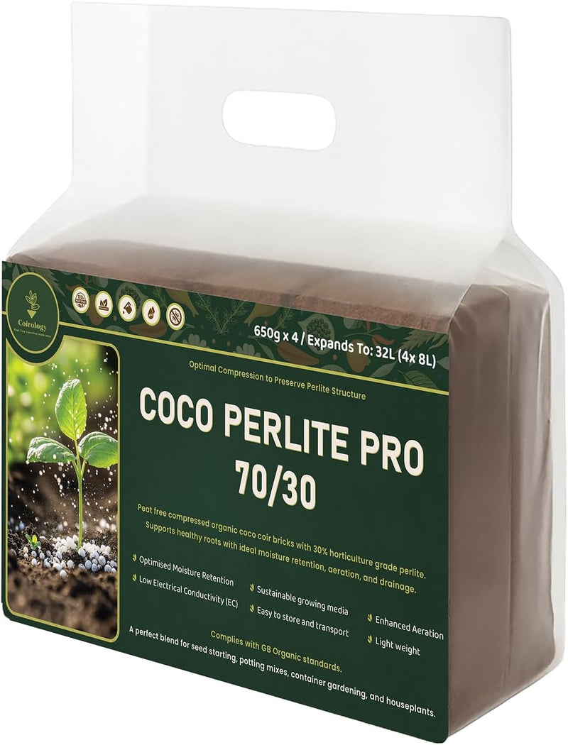 COCO PERLITE PRO 70/30 (650g x 4) bag / 32L